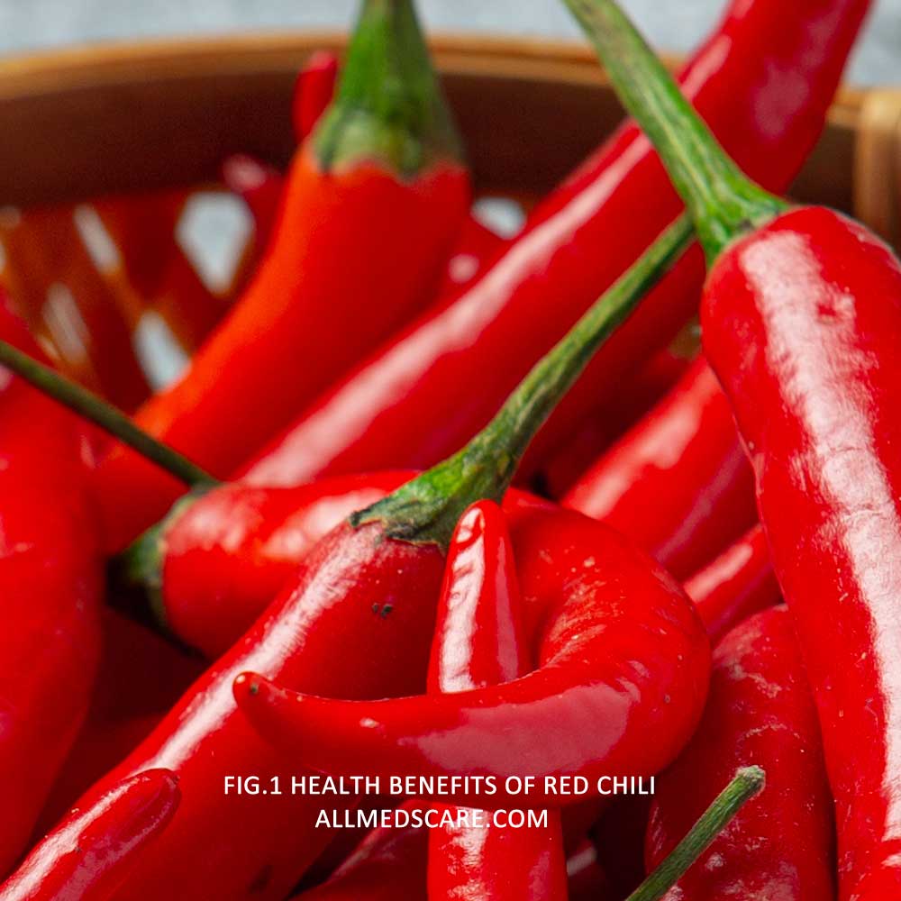 Health benefits of Red chili