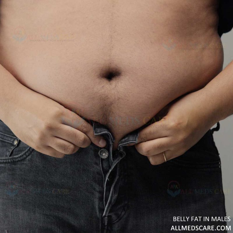 belly fact males & effects